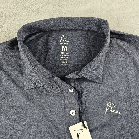 NWT Rhoback Women's Golf Performance Polo The Annapolis Size Medium - Picture 2 of 14